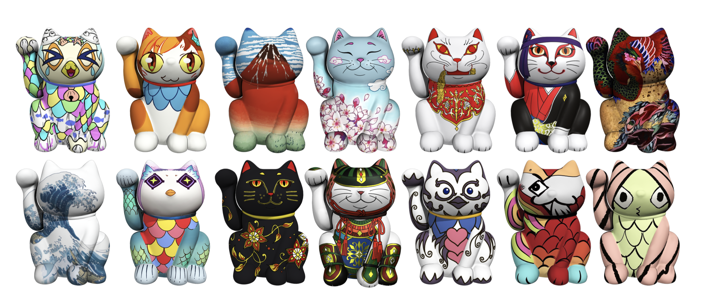 MANECAT発売スタートのお知らせ | 「葛飾北斎生誕260周年」を